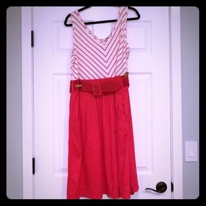 City Chic red party dress.